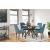 Lyncott Round Wood Dining Table in Brown | Mid-Century Modern