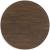 Lyncott Round Wood Dining Table in Brown | Mid-Century Modern