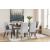 Lyncott Brown Extendable Wood Dining Table with Butterfly Leaf