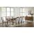 Lyncott Wood Extendable Dining Table - Brown Mid-Century Style