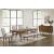 Lyncott Extendable Dining Set - Brown Trestle Base | Ashley