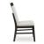 Neymorton Performance Fabric Dining Side Chair | Gray & Brown