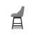 Neymorton Swivel Barstool - Gray Upholstered & Wood | Sohomod