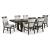 Neymorton Butterfly Extendable Dining Set - Dark Brown | Ashley