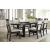Neymorton Performance Fabric Dining Side Chair | Gray & Brown