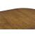Clorazi Oval Extendable Dining Table - Black & Brown Wood