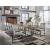 Tomtyn Industrial-Modern Dining Side Chair | Light Brown Fabric