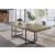 Tomtyn Extendable Dining Table - Light Brown Wood & Metal | Seats 8