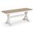 Purlaney Large Dining Bench | Two-Tone Farmhouse Seating