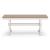Purlaney Large Dining Bench | Two-Tone Farmhouse Seating