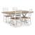 Purlaney Wood Butterfly Extendable Dining Table - Antique White