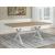 Purlaney Wood Butterfly Extendable Dining Table - Antique White