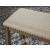 Moriville Upholstered Dining Room Bench | Beige & Gray-Brown