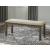 Moriville Upholstered Dining Room Bench | Beige & Gray-Brown
