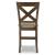 Moriville Wood Barstool - Nutmeg High Back Upholstered | Sohomod