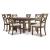 SM Moriville 5-Piece Wood Dining Room Set
