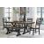 Wildenauer Modern Farmhouse Ladderback Dining Chair | Brown & Black