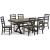 Wildenauer Extendable Dining Set - Brown & Black | Ashley