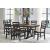 Wildenauer Modern Farmhouse Ladderback Dining Chair | Brown & Black
