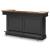 Wildenauer Home Bar Unit | Wood & Metal with Storage Drawers