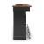 Wildenauer Home Bar Unit | Wood & Metal with Storage Drawers