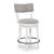 Robbinsdale Swivel Barstool - Dark Brown High Back Wood | Sohomod
