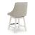 Robbinsdale Swivel Barstool - Antique White High Back | Sohomod