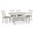 Robbinsdale Antique White Extendable Wood Dining Table | SohoMod
