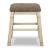 Bolanburg Antiqued White Upholstered Wood Counter Stool