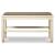 Bolanburg Upholstered Counter Height Bench - Antiqued White