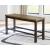 Rylandeen Wood Double Counter Bench | Modern Farmhouse Style