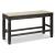 Tyler Creek Double Counter Bench - Rustic Upholstered | Sohomod