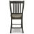 Tyler Creek Wood Barstool - Black & Gray High Back | Sohomod