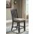 Tyler Creek Wood Barstool - Black & Gray High Back | Sohomod