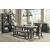 Tyler Creek Slat-Back Dining Side Chair | Black & Grayish-Brown