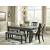Tyler Creek Rectangular Wood Dining Table with Storage | Sohomod