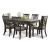 Tyler Creek Rectangular Wood Dining Table with Storage | Sohomod
