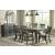 Tyler Creek Slat-Back Dining Side Chair | Black & Grayish-Brown