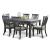 Tyler Creek Rectangular Wood Dining Table with Storage | Sohomod