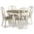 Realyn Oval Extendable Dining Table - Chipped White | Sohomod