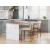 Isanti Wood Barstool - Cross-Back Upholstered Bar Stool | Sohomod