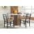 Isanti Woven Rattan Dining Side Chair | Black Wood Frame