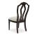 Lavinton Traditional Upholstered Dining Side Chair | Cherry Brown