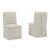 Krystanza Upholstered Dining Side Chair | Oatmeal Fabric