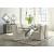 Krystanza Upholstered Dining Side Chair | Oatmeal Fabric