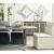 Krystanza Rectangular Wood Dining Table - Weathered Gray | Sohomod