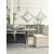 Krystanza Rectangular Wood Dining Table - Weathered Gray | Sohomod