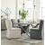 Krystanza Rectangular Wood Dining Table - Weathered Gray | Sohomod