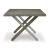 Krystanza Dining Set - Weathered Gray Trestle Base | Ashley
