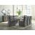 Krystanza Rectangular Wood Dining Table - Weathered Gray | Sohomod